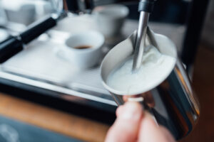 Milch aufschäumen