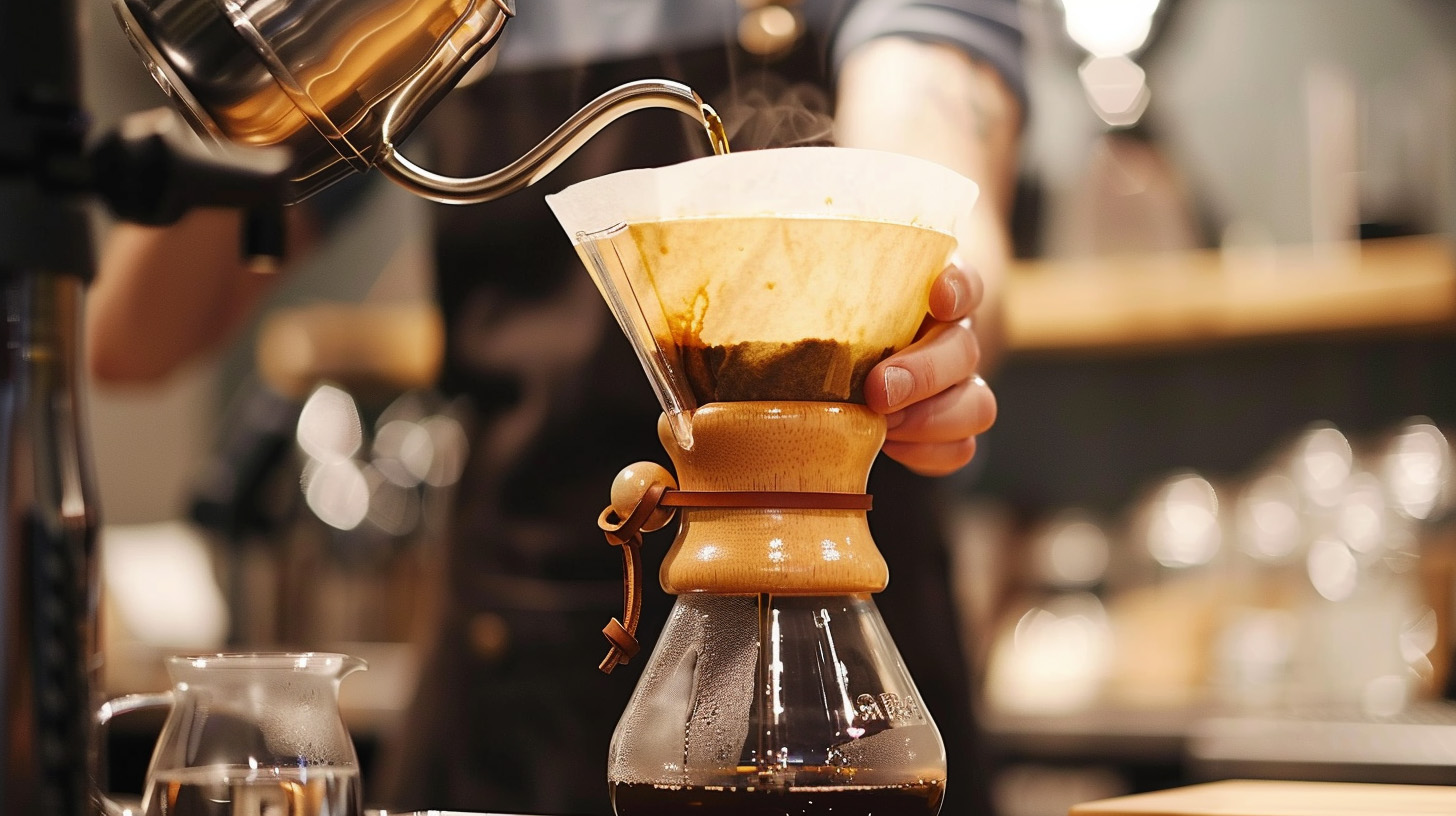 chemex karaffe kaffee zubereitung anleitung