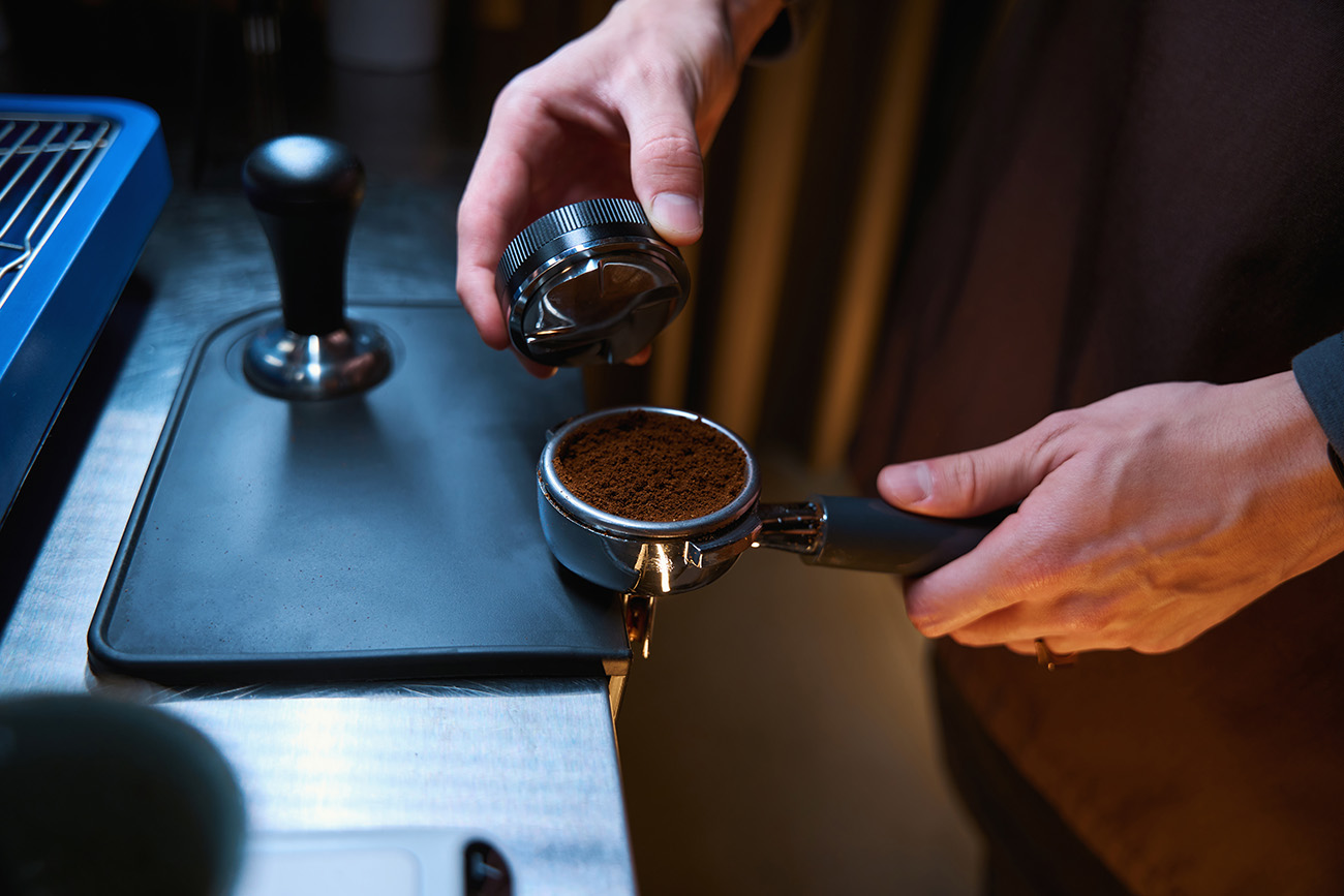 espresso channeling