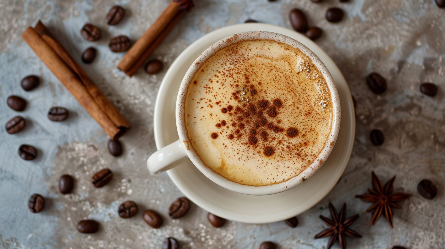 Kaffee und Vanille